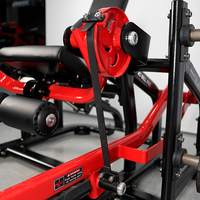Machine d'extension des jambes assise à charge libre, professionnelle et sécurisée, pour la musculation des quadriceps, en métal durable, directement de l'usine
