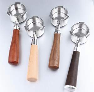 El mejor portafiltro sin fondo de acero inoxidable de 51mm, cestas de filtro de café, pieza de repuesto para máquina de café <span class=keywords><strong>Delonghi</strong></span> serie 680 - Product Image 1