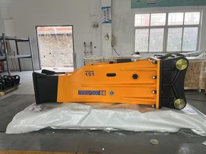 Martillo Hidráulico Grande SB151 con Herramienta de 165 mm, Rompedor de Roca Silencioso de Bajo Ruido para Excavadoras de Orugas de 41-55T para Construcción - Product Image 4