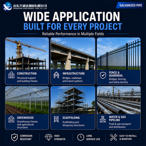 ท่อเหล็กชุบสังกะสีแบบเรียบ SGC340 CS Type B ผ่านมาตรฐาน Z30 G/sqm ขนาด 73.0 มม. สำหรับงานอาคารอุตสาหกรรม - Product Image 6