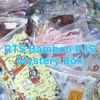Pyjamas pour bébés en bambou RTS, boîte mystère, pyjamas pour nouveau-nés, pyjamas pour filles, manches longues, doux, écologiques, combinaisons pour bébés, bodys, pyjamas