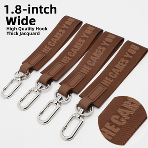 Custom Eco-Friendly Jacquard Nylon Wristlet Strap Luxury Elegant Sports Wrist Lanyard Custom Printed Durable Washable