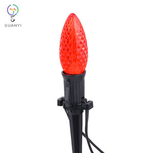 حصص إضاءة بلاستيكية C7 C9 بوصة للأضواء العالمية للأماكن الخارجية في فناء عيد الميلاد - Product Image 2