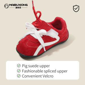 Chaussures de berceau pour tout-petits pour garçons et filles Semelle flexible antidérapante Prewalkers Chaussures pour bébés respirantes pour les promenades de printemps et d'automne - Product Image 3