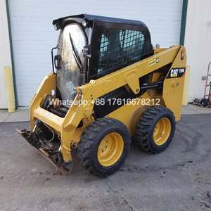 Cargadora Económica Usada CAT 226 Mini Cargadora en Buenas Condiciones, Barata para la Venta, de Segunda Mano, con Alta Calidad y Bajo Precio - Product Image 6