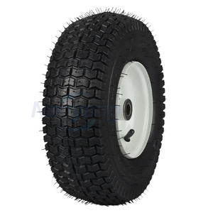 Neumático y Rueda de Goma para Cortacésped 13x5.00-6, Neumático Neumático para Cortacésped con Buje de 3/4'', Eje Centralizado de 3''-4.5'' - Product Image 6