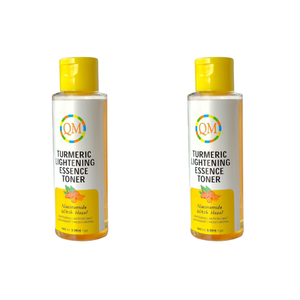 Suero Aclarante de Cúrcuma QM 20mL combina cúrcuma y ácido hialurónico para iluminar la piel, reducir puntos negros y mejorar la luminosidad. - Product Image 4