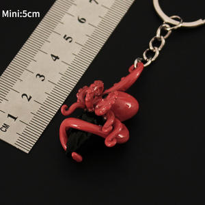 Llavero de Metal de 5 cm con Colgante de Pulpo de Valorant, Llavero de Sheriff de Arcane, Juguetes, Regalo Navideño, Llavero de Navidad - Product Image 5