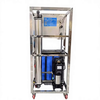 Système de filtration d'eau par osmose inverse de type ouvert sans réservoir 250l à commande intelligente pour applications commerciales RO