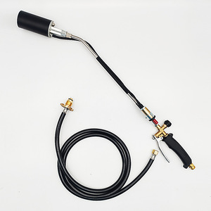 Quemador de propano con manguera para uso en jardín y exteriores, quemador de acero inoxidable, calentador de gas portátil - Product Image 2