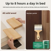 Yxg Table de chevet multifonctionnelle de style nordique, mini étagère en bois massif, table à thé noire ton noyer pour chambre à coucher