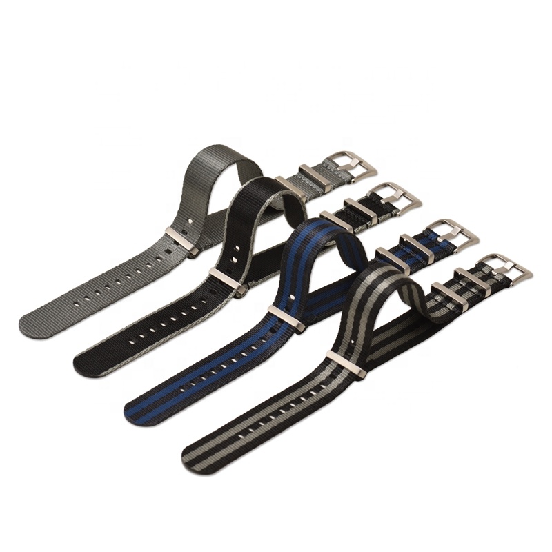 New 20mm 22mm Replacement Watchstrap Watch Bracelet Strap Woven Nylon Watch Band
