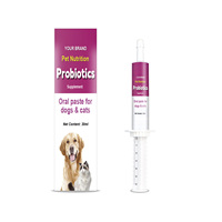 Pâte de gel probiotique nutritionnelle à marque privée à absorption rapide et riche en protéines pour chiens et chats - Santé digestive et cutanée
