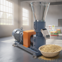 Machine de traitement des aliments pour animaux, spéciale pour volailles, bétail, mini-usine de fabrication de granulés pour aliments animaux