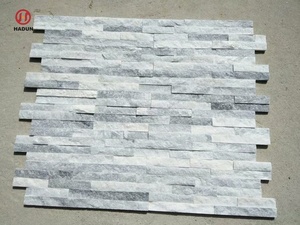 Revêtements muraux extérieurs en pierre naturelle empilée, couleur <span class=keywords><strong>gris</strong></span>, pour façade de bâtiment - Product Image 6