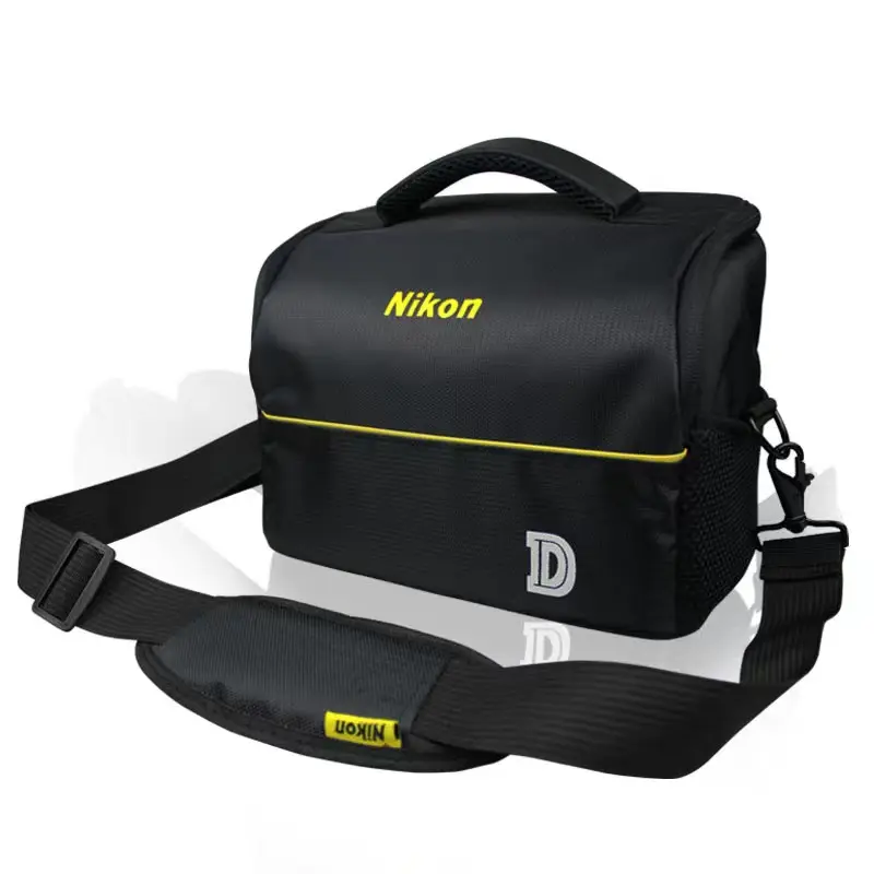 Waterproof Portable Camera Lens Case Pouch Bag Black Shockproof Camera Lens Bag For Standard Zoom Camera Lenses Carrying Bag