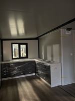 Casas Contenedor Plegables y Expandibles de Alta Calidad, Resistentes a Huracanes, de 2 Dormitorios, con Doble Ala, de 40 pies, para Hoteles y Oficinas