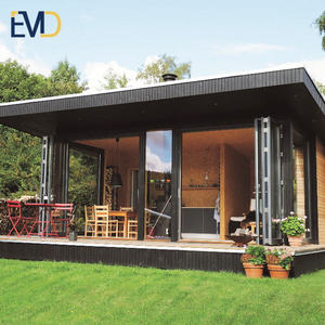 Customized Villa Exterior Double Glazed Soundproof Simple Folding <b>Door</b> - Product Image 2