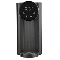 Distributeur d'eau électrique de bureau en plastique de 2,5 L avec chauffe-eau chaud/froid pour usage domestique et hôtelier