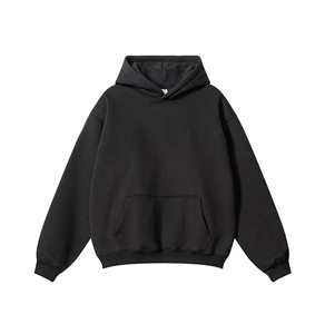Custom Men's Pullover Hoodies Sweatshirts Streetwear <b>Tracksuits</b> 100% Cotton Heavyweight Puff Printing Hoodie for Men - Product Image 1