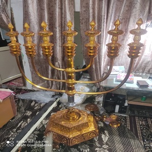 Bougeoir de décoration de noël à vendre Manorah - Product Image 1