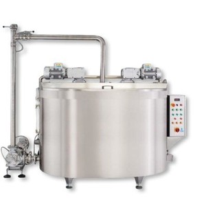 เครื่องผสมช็อกโกแลตแบบก่อนการบด Kandemir ขนาด 1800 กก. ทำจากสแตนเลส พร้อมระบบทำความร้อนแบบแจ็คเก็ต และระบบถ่ายโอนอัตโนมัติไปยังเครื่องบดแบบลูกบอลสำหรับอุตสาหกรรม - Product Image 1