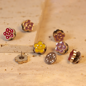 2024 diseños de botones surtidos, botón sin coser, Mini pines esmaltados, botones de Jean de seguridad, <span class=keywords><strong>broches</strong></span> <span class=keywords><strong>para</strong></span> cubrir, <span class=keywords><strong>broches</strong></span> <span class=keywords><strong>para</strong></span> camisa de mujer - Product Image 5