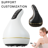 Nouvel Instrument Électrique Intelligent de Grattage par Ventouse, Brosse de Massage des Méridiens, Appareil de Massage Domestique Rechargeable