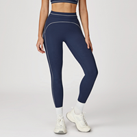 Leggings Deportivos de Secado Rápido para Mujer, con Bloques de Color, Control de Abdomen y Efecto Levanta Glúteos, en Oferta