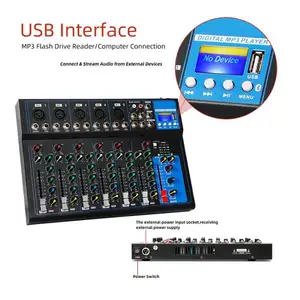 Procesador de Audio GAX-UF7 5,1 para sistema de Karaoke al por mayor