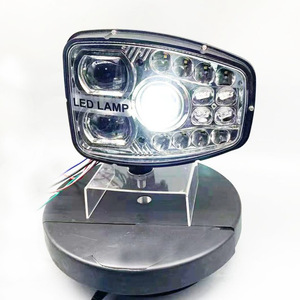 หลอดไฟ LED 12V 24V ไฟทำงานนอกสถานที่ ตัวเรือนอะลูมิเนียมอัลลอย อายุการใช้งาน 30000 ชั่วโมง สำหรับรถบรรทุก รถขุด รถไถหิมะ - Product Image 4