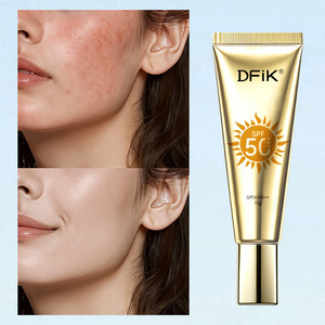 ครีมกันแดด SPF 50 ป้องกันรังสียูวี ไม่ทำให้หน้าขาวลอย ช่วยให้ผิวขาวกระจ่างใส ลดเลือนริ้วรอย รับผลิตแบรนด์ส่วนตัว (OEM) ครีมกันแดดสำหรับผิวหน้า - Product Image 1
