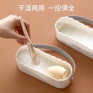 FaSoLa Makeup Brush Cleaner With Drying Rack And Sponge Holder For Convenient Cleaning And Storage - Product Image 2