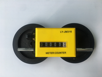Vevor JM316 — compteur numérique, compteur de fil, longueur de roue en tissu, compteur mécanique