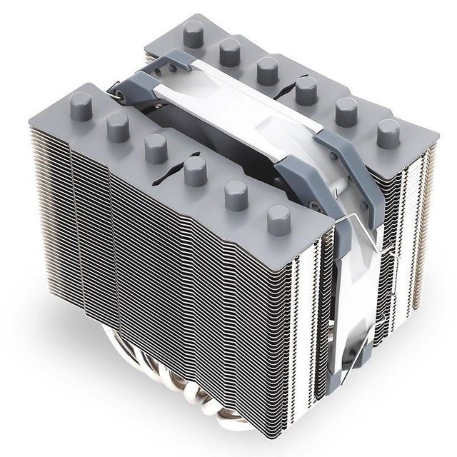Thermalright TR-SS135 Silver Soul 135 Dual Tower CPU Air Cooler 6x6mm Heat Pipes PWM Fan Aluminium Heatsink Computer Cases