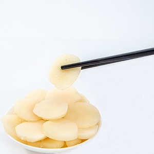 Châtaignes d'eau coupées en tranches de qualité supérieure, en conserve, prêtes à l'emploi, texture croustillante et douceur naturelle, saveur ananas - Product Image 2