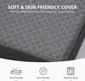 접이식 퀸 사이즈 압력 완화 보온 거위털 매트리스 라쉬 매트리스 토퍼 곡선형 오리털 및 거위털 매트리스 토퍼 - Product Image 4