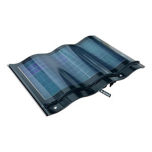 Groothandel Zwart Rood Groen 30W Zonnepanelen Dunne Film Zonnedak Curve Cigs Gebogen Tegel - Product Image 1