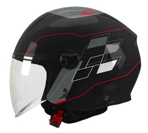 TOOP Cascos de motocicleta de media cara Certificación ECE Personalizar LOGO <span class=keywords><strong>Jet</strong></span> Motor Cascos - Product Image 4