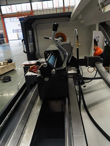 Chất Lượng Cao Ck6150 Tự Động Máy Tiện <span class=keywords><strong>CNC</strong></span> Ngang Giường Phẳng Thiết Kế Cho Nhiệm Vụ Nặng Nề Phôi Chế Biến Chìa Khóa Kỹ Thuật Số - Product Image 5