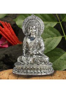 Buddha Idol <b>Statue</b> Premium Decorative Religious Figurine for Home Temple Meditation Decor Spiritual Gift Peace Symbol - Product Image 5