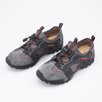 Chaussures de sport pour hommes extra larges pour la course à pied/la marche en plein air - Légères, faciles à enfiler, amortissantes, antidérapantes, respirantes, avec doublure en mesh