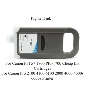 Cartouche d'encre compatible Supercolor 12 couleurs Pfi 1700, recharge d'encre avec nouvelle puce pour imprimante Canon Pro 2000 4000 - Product Image 3