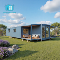 REMOTE Hersteller Falt container Modulare Häuser Erweiterbar 20ft 30ft 40 ft 3 Schlafzimmer Container haus für den Außenbereich