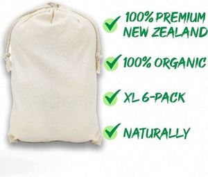 Boules de séchage en laine de Nouvelle-Zélande 100% biologique, écologiques, faites à la main, blanches - Product Image 3
