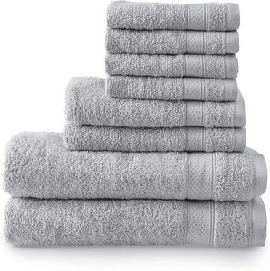 Moguxb Set Di Asciugamani 3pezzi 100% Cotone Asciugamani 34 * 74 Cm Asciugamani Viso-Mani Teli - Foto 11