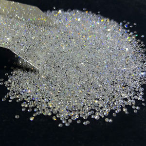 <span class=keywords><strong>Prix</strong></span> de gros pour Melee Round Cut White Lab Grown Diamonds DE VS VVS HPHT Lab Grown Diamond Ranging 0.8-3mm en stock - Product Image 2