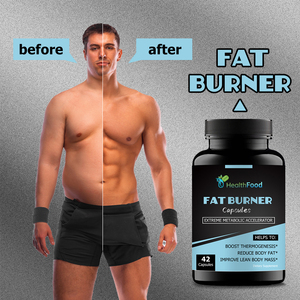 Complément alimentaire hautement efficace pour améliorer la masse musculaire maigre avec extrait de piment de Cayenne, capsules brûle-graisses efficaces, capsules amincissantes rapides - Product Image 6