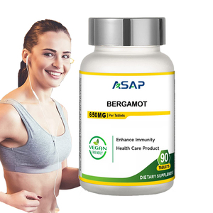 Marque privée Extrait de bergamote Nutrition complémentaire Suppléments en vitamine C Comprimés de bergamote - Product Image 1