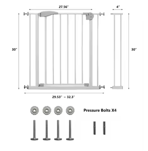 Barrière de sécurité pour enfants rétractable pour bébé, barrière de sécurité pour enfants, vente à chaud - Product Image 2